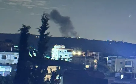 ‏اغار الطيران الحربي الاسرائيلي مستهدفاً منطقة السفرجل - وادي حسن - مجدل زون وقد سمع صداها في قرى قضاء صور