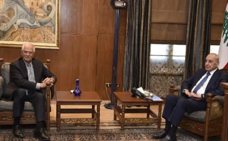 برّي بعد لقائه بوريل: لبنان لا يريد الحرب