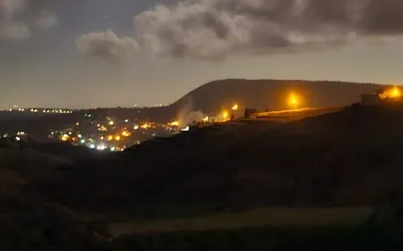 غارتان إسرائيلية الان على عيترون