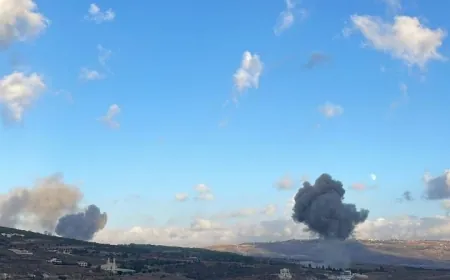 بالفيديو - غارات على المحمودية ومجرى الليطاني