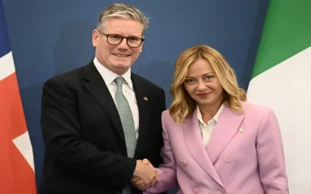 ميلوني: إيطاليا وبريطانيا قررتا تشديد الإجراءات لمواجهة مهربي البشر