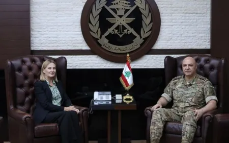 استقبالات العماد قائد الجيش