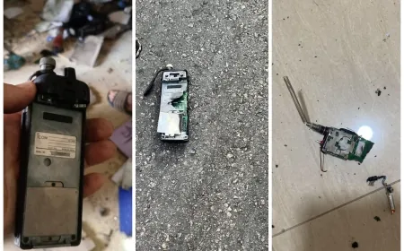 الأنباء الأولية تفيد عن انفجار أجهزة لاسلكية يحملها عناصر من حزب الله