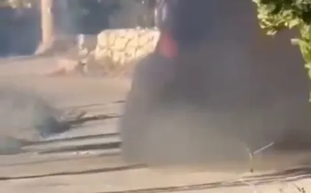 فيديو يوثّق انفجار جهاز داخل سيارة في بلدة مشغرة