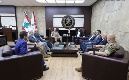 استقبالات العماد قائد الجيش