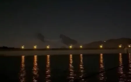 بالفيديو - ‏غارات اسرائيلية على المناطق المشرفة على بحيرة القرعون في البقاع الغربي