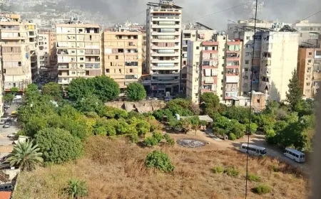 بالفيديو و الصور - ٣ غارات عنيفة جداً على الضاحية الجنوبية