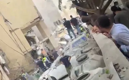 بالفيديو - مشاهد من الدمار الذي خلّفته الغارة الاسرائيلية على الضاحية الجنوبية