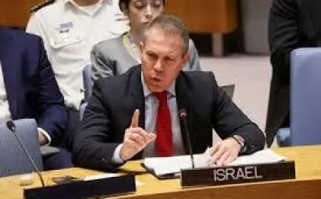 المندوب الإسرائيلي من جلسة مجلس الأمن: إسرائيل ستستخدم كل الوسائل المتاحة لإعادة سكان الشمال