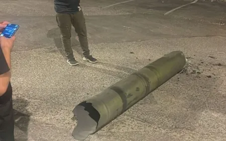 حزب الله هاجم حيفا بـ 6 صواريخ من نوع فجر "330ملم"