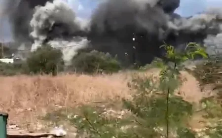 بالفيديو - غارة على بلدة الكنيسة