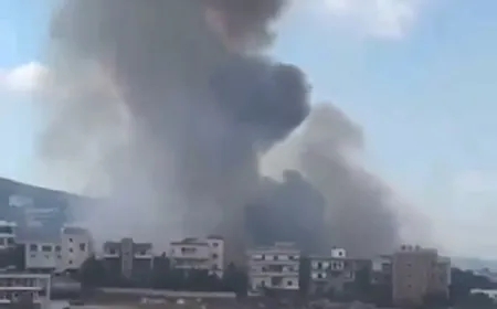 بالفيديو - غارة إسرائيلية جديدة تستهدف بلدة ‎صديقين في ‎جنوب لبنان