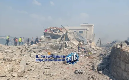الإعلام العبري  ينشر صور  الدمار والمجازر في لبنان  تحت عنوان "غزة 2"