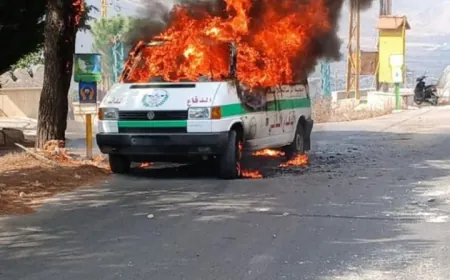 استهداف سيارات الإسعاف