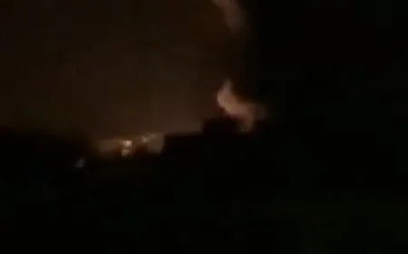 بالفيديو -طيران الإسرائيلي يقصف بلدة سرعين في البقاع شرق لبنان.