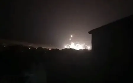 بالفيديو - الغارة العنيفة الأخيرة في محيط مخيّم الجليل بعلبگ