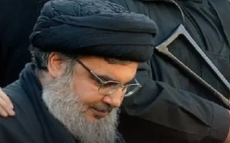 وزير الدفاع الإسرائيلي:  ‏زعيم  حزب الله حسن نصر الله بات وحيدا في القمة