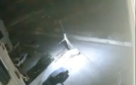 بالفيديو -لحظة حصول الغارة بين الجية والسعديات