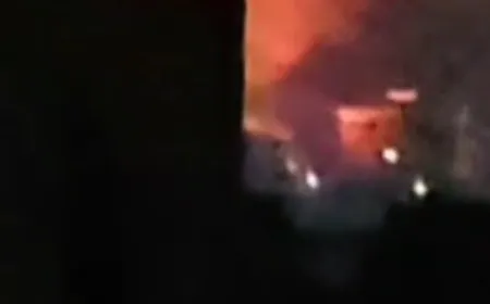 بالفيديو - مشاهد من حزام الناري على النبطية الآن