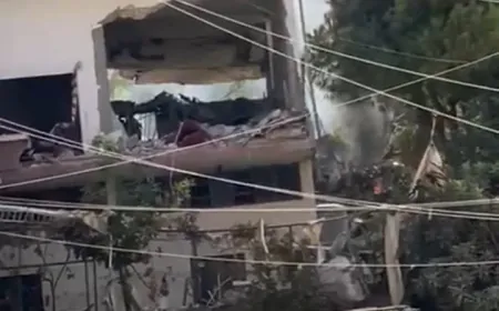 بالفيديو - استهداف منزل في الغازية و سقوط جريحين