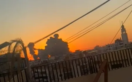 بالفيديو - غارات عنيفة جدا على الضاحية