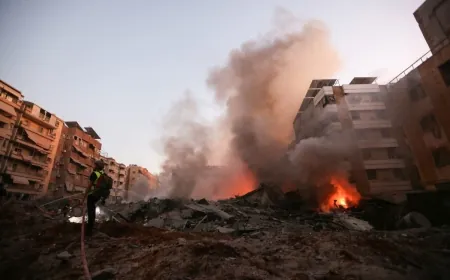 بالفيديو - بعض من آثار العد. و|ن الإسرائيلي الذي استهدف حارة حريك
