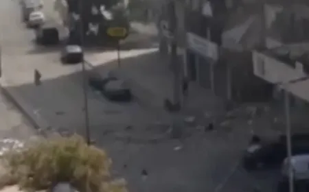 بالفيديو - غا ر.ة تستهدف الشياح طريق صيدا القديمة قبل مطعم الجواد