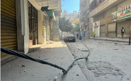 الغارة المعادية إستهدفت شقة سكنية في منطقة الغبيري