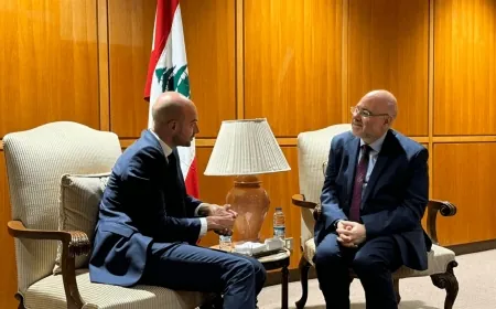 الأبيض استقبل وزير الخارجية الفرنسي في المطار... بارو: فرنسا تقف إلى جانب لبنان