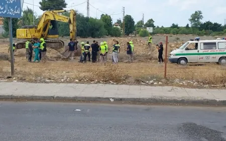 دفن جماعي في صور بجانب ثكنة الجيش