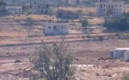 بالفيديو - قبل قليل من الغارات على بلدة بوادي الان