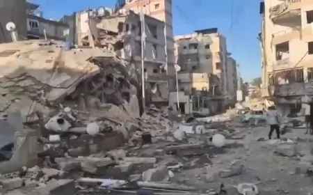 بالفيديو -‏هكذا يبدو المشهد في ‎المريجة