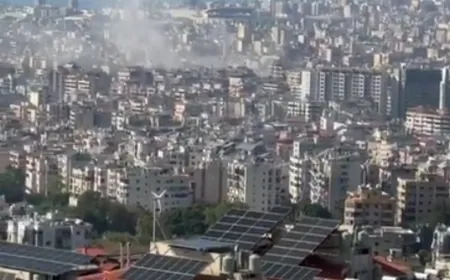 غارات العدو الأخيرة على الضاحية الجنوبية لبيروت إستهدفت منطقتي حارة حريك وبرج البراجنة