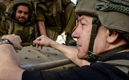 نتنياهو يتفقّد "القوات الإسرائيلية" عند الحدود مع لبنان