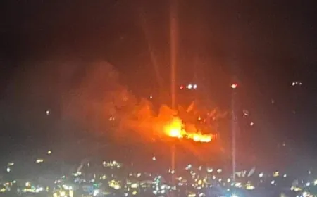 سقوط بالون حراري من الطيران الحربي على وادي الجنة اطراف ‎جونية