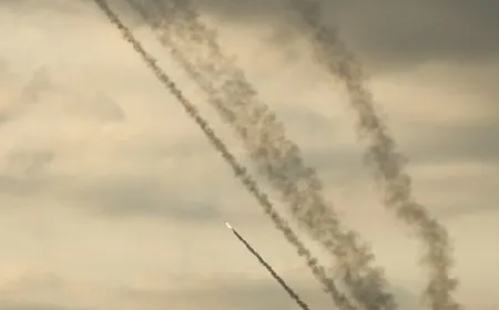 الجيش الإسرائيلي: اعتراض 5 صواريخ أطلقت من غزة باتجاه سديروت