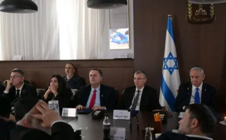 وصول وزير الدفاع الإسرائيلي يوآف غالانت لموقع نوفا