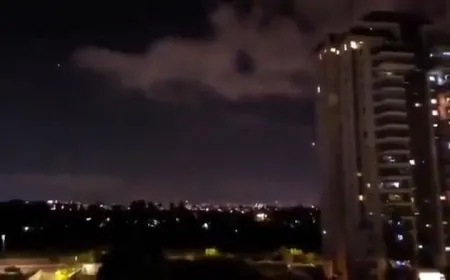 بالفيديو -صافرات الإنذار تدوي في تل أبيب