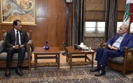 الرئيس بري تابع تطورات الأوضاع مع ميقاتي وسفير قطر في لبنان .
