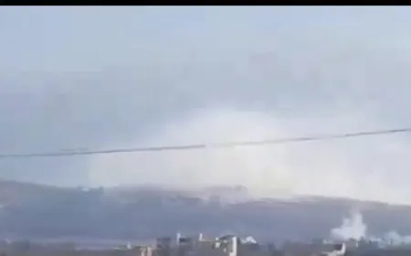 بالفيديو - ‏اشتباكات ومواجهات عنيفة تشهدها بلدة ميس الجبل بين عناصر حزب الله والجيش الاسرائيلي