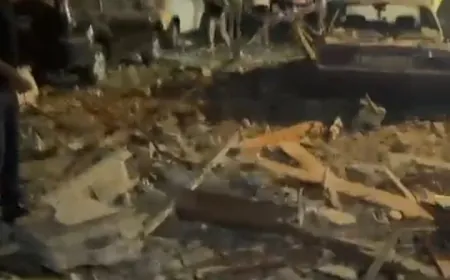 بالفيديو -من مكان الاستهداف في بيروت