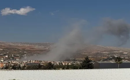 غارة جديدة تستهدف بلدة الكرك في زحلة