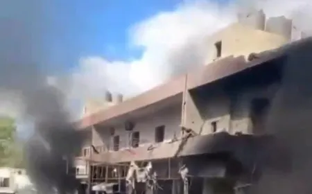 بالفيديو - أثار الدمار جراء الغـ.ارة التي استهـ.دفت بلدة قانا- حي الخشنة.