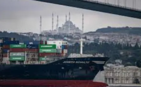 توقف حركة الملاحة في مضيق البوسفور