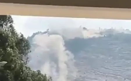 بالفيديو - رصد إطلاق أكثر من 15 صاروخاً من ‎لبنان باتجاه بلدات الجليل الأعلى ووسط الجليل .