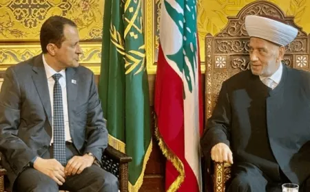 المفتي دريان التقى السفير القطري: دولة قطر لم تتأخر يوما في الوقوف الى جانب لبنان