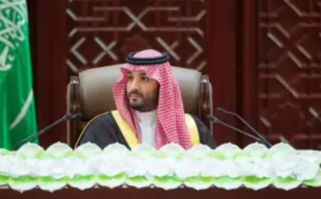 ولي العهد السعودي يصل القاهرة..