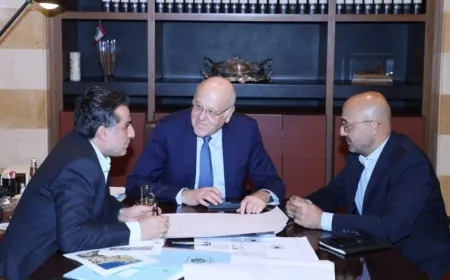 رئيس الحكومة يعقد اجتماعاً ضم وزير الاشغال العام والنقل