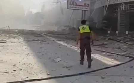 بالفيديو - من مكان الاستهداف في منطقة الحوش في صور