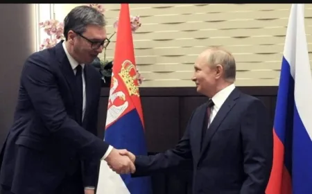 الرئيس الصربي يتحدث إلى بوتين للمرة الأولى مرة منذ عامين ونصف عام
